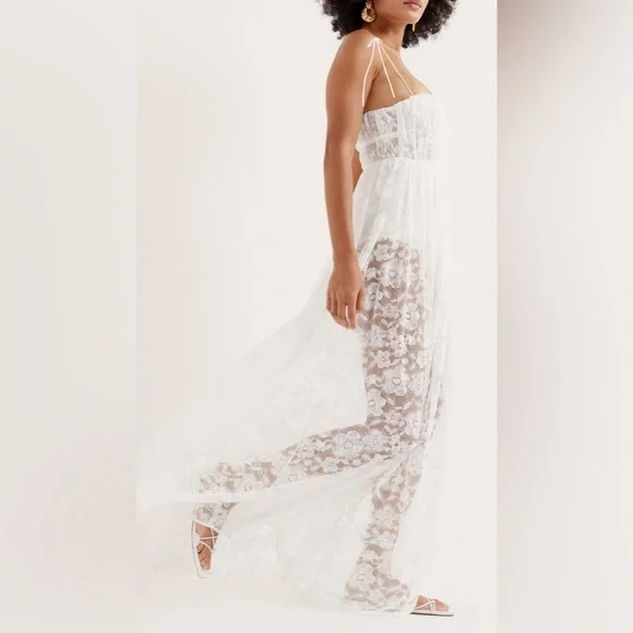 For Love And Lemons Lorena Maxi Dress - Picture 3 of 9